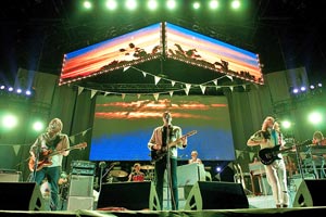 Arcade Fire lighting design