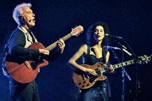David Byrne and St. Vincent lighting design