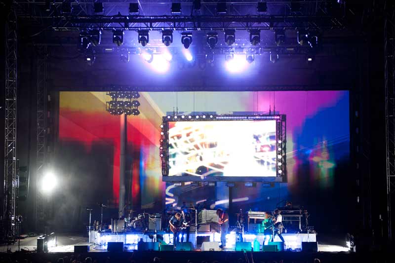 Arcade Fire stage design